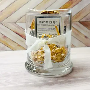 Mini Simmer Pot Gift Set, Candle Warming Lamp Compatible, Housewarming Gift, Home Fragrance, Lavender Citrus