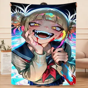 This Toga Himiko style blanket, bed blanket, blanket, blanket, lunch break blanket, outdoor blanket, shawl, multi-purpose blanket, air conditioning blanket, office blanket, soft and comfortable, picnic travel, home decoration