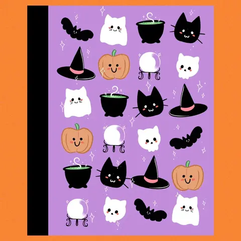 Halloween Notebook