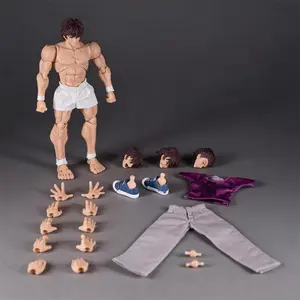 17cm Ko St Storm Toys Baki Hanma Action Figure Fighting Anime BAKl Kibk Son Of Ogre Figurine Collectible Model Dolls Toy Gifts