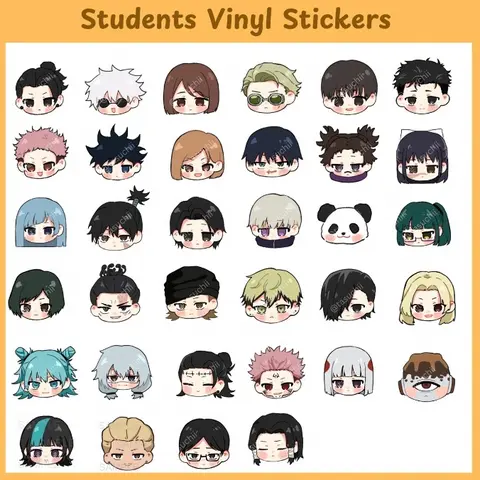 Chibi Vinyl Stickers