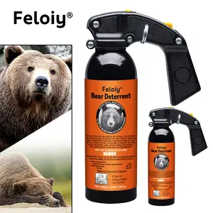 Bear repellent spray with pocket, outdoor adventure protective gear, 16 Oz