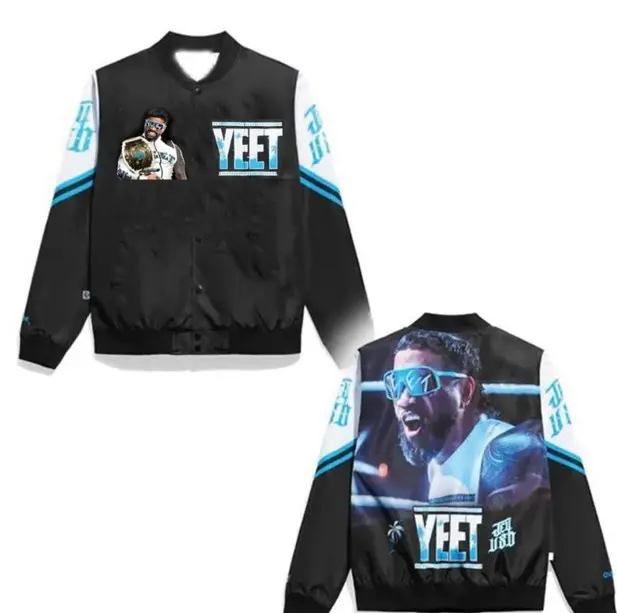 Jey Uso Bomber And Baseball Jacket KMH