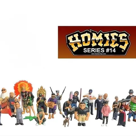 Homies Series 14 Complete Set - 24 Figures, individually sealed Figure Collector