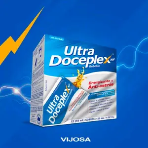 1 Caja  Ultra Doceplex Forte- 12 sobres   multivitamin B12 &  B6