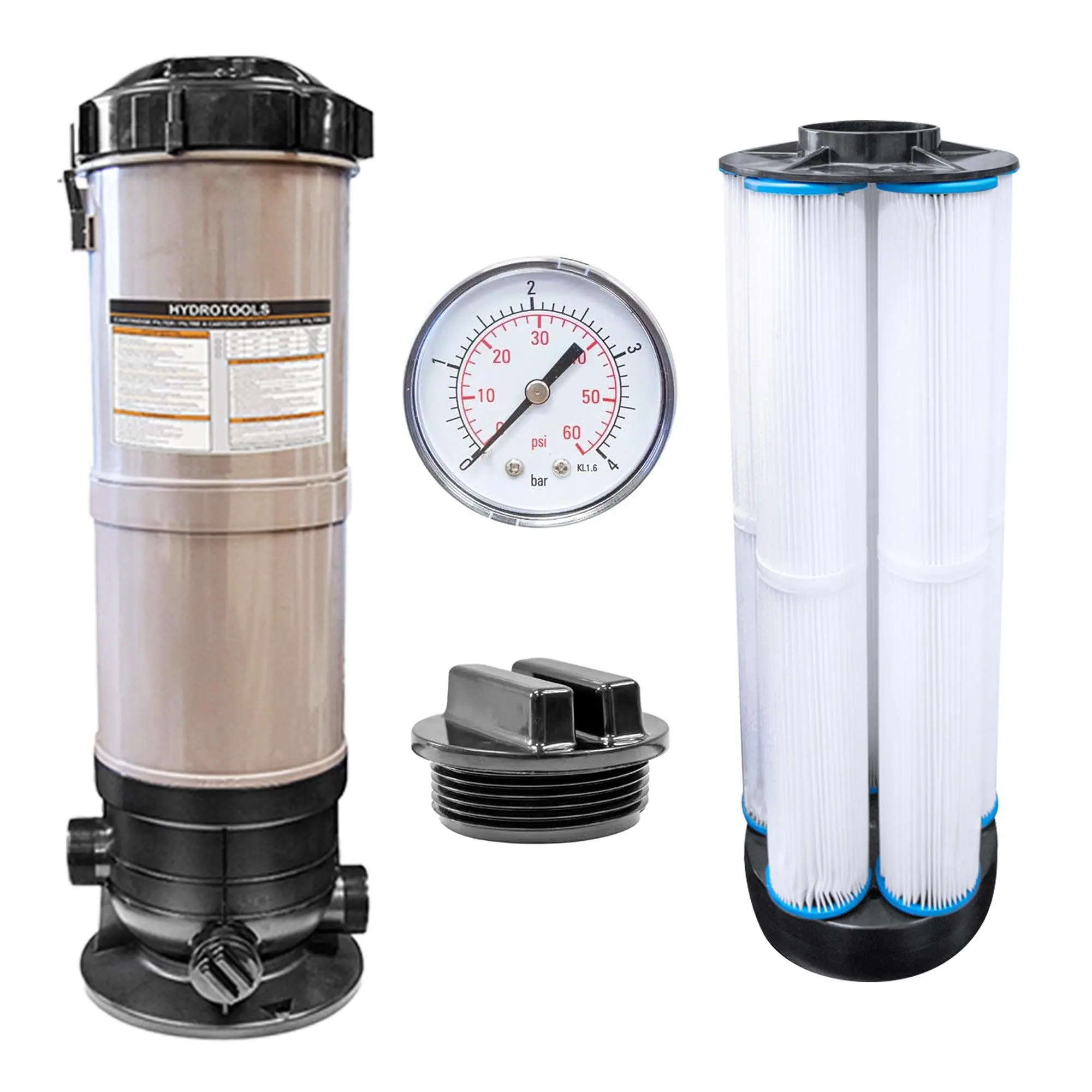 Swimline Hydrotools 40 SF Cartridge Pool Filter Tanks and Elements for Pools Swimline Hydrotools 40 SF Cartridge Pool Filter Tanks and Elements for Pools
