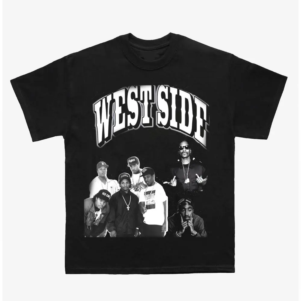 Westside Connection Rap Shirt, Compton Hip Hop Music Tee, Classic Streetwear