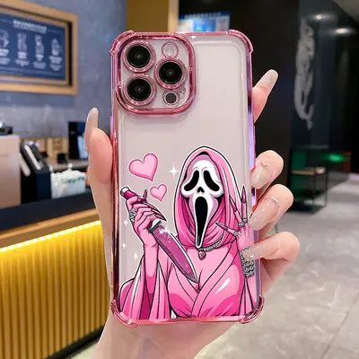 Se20 Soft Clear Smiley Face Phone Case Coque Smile Pour Iphone 16