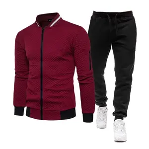 Ebb Supply Men's Tracksuit Set Two Piece Tracksuit Men Sports Wear Fashion Color black Jogging Suit Autumn Winter Men Outfits Gym CLothes Men