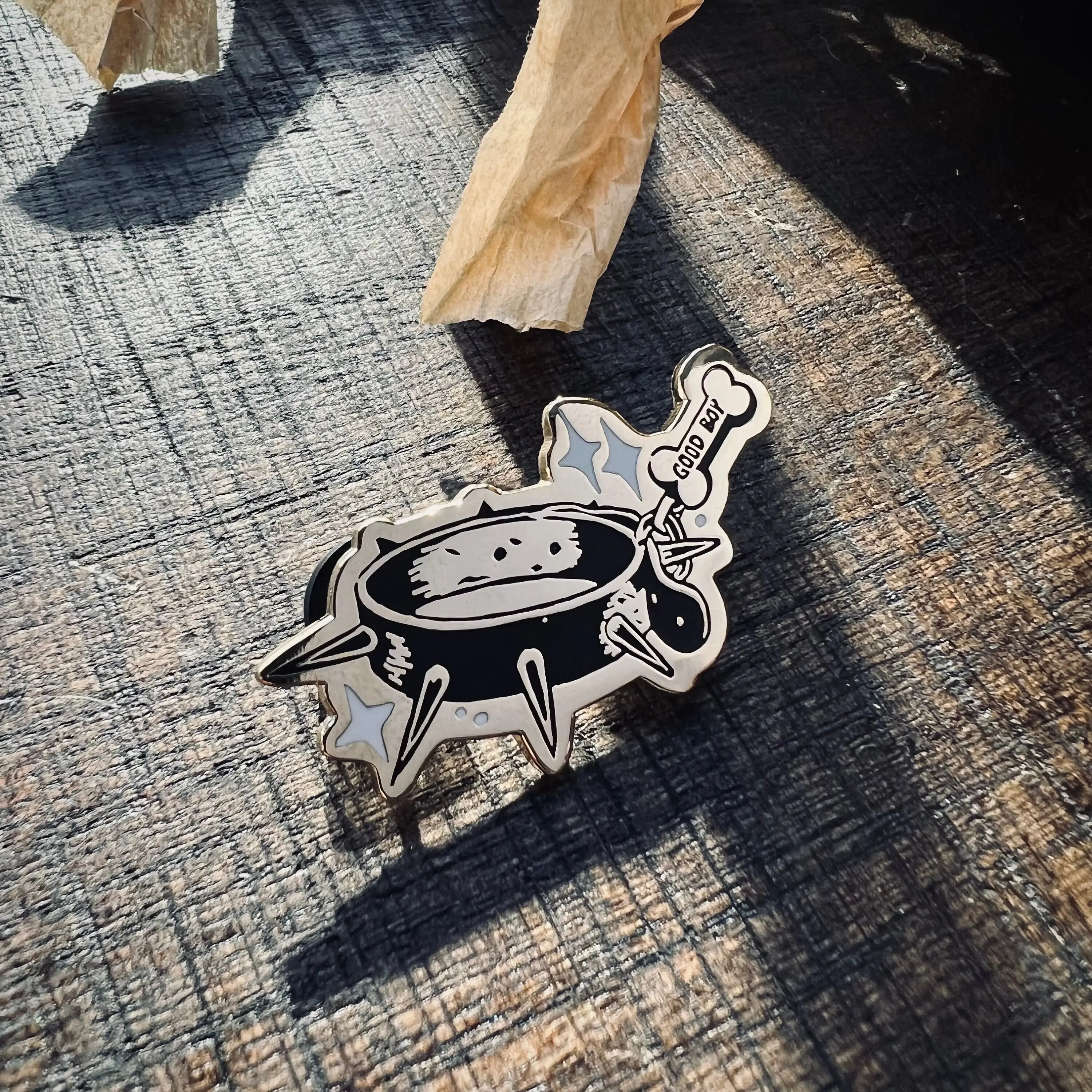 Good Boy Collar Pin