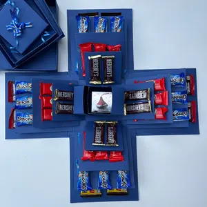 DIY cardboard Candy gift box