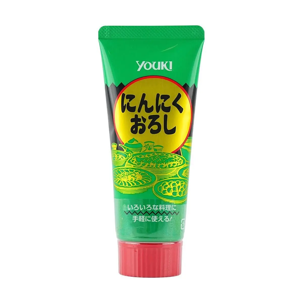 YOUKI Japanese Grated Garlic Paste 100g - Fresh Flavor for Cooking & Seasoning