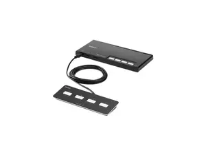 Belkin 4-Port Dual Head DP Modular Secure KVM Switch PP4.0 W/ Remote