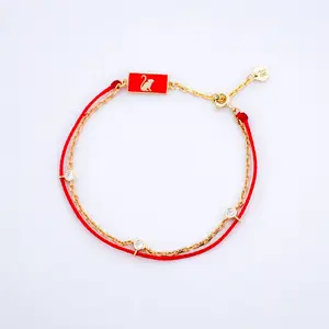Monkey Red String Good Luck Bracelet