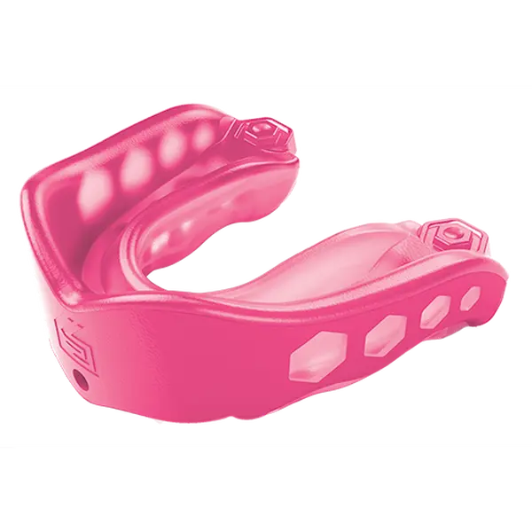 Unisex Convertible Gel Mouthguard with Gel-Fit Liner - 2 Sizes, Teeth Fit Design, Strapped/Strapless Tether Option for Martial Arts, Boxing Athletes