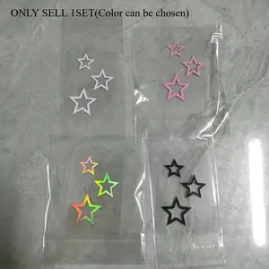 1PC Minimalist Creative Star Dreamy Totem Decor Sticker, Suitable for New Energy Car Rear Windows, Electric Vehicle Trunks, Game Consoles, Luggage Decor, Niche Star Dreamy Personalized Body Sticker
