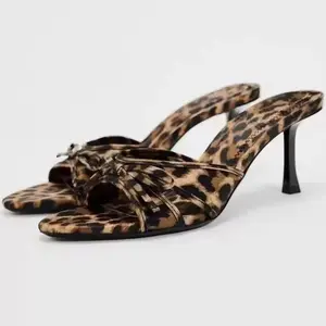 Cheetah Print Bow Kitten Heel - Stylish Women's Shoes - Fashion Classy