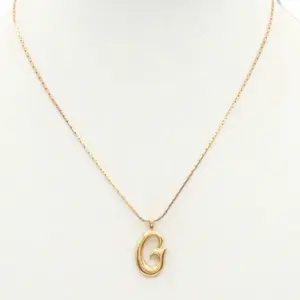 Pre-owned Givenchy "G" Necklace GIV1016