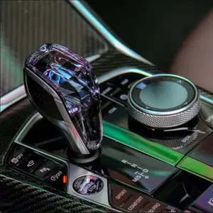 Crystal Automatic Gear Shift Knob with Rechargeable LED Light, Universal Car Interior Accessory for Toyota, Lexus, Mazda, Mitsubishi, Volkswagen and Kia, Car Accessories, Automotive #GLOBAL PICKS