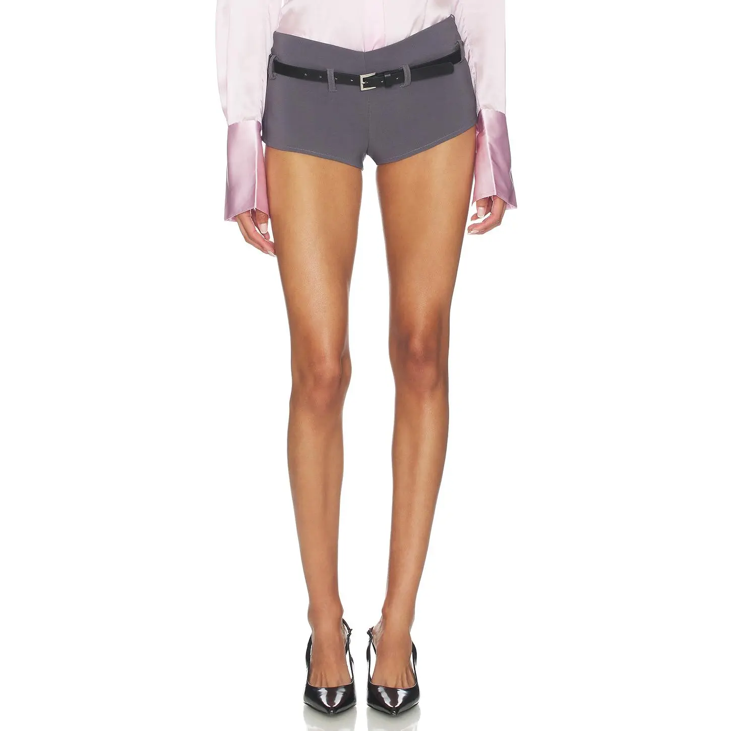 superdown Mahalia Micro Short in Grey