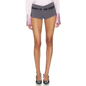 superdown Mahalia Micro Short in Grey