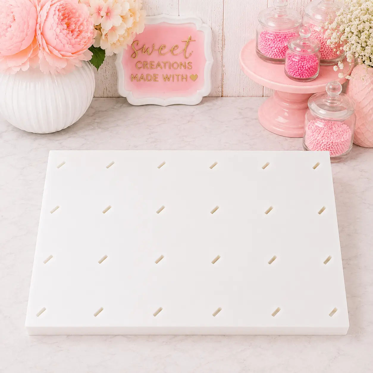 24 Hole Cakesicle Stand | Cakesicle Display Stand | Cakesicle Decorating Stand | Cakesicle Drying Rack | Bakery Display Stand