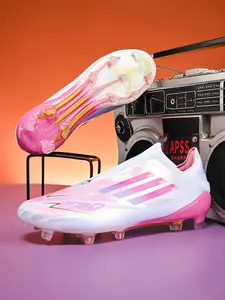 European Cup F50 Soccer Shoes for Men, Women, Teens, Students, Sporty Colorblock Design, All-Season Training Footwear