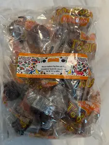 Tarugos Moreliates - Versatile Tasty Snack for Parties Gatherings or Everyday Use Easy to Eat Mexican Marmalade Pulp Balls with Sugar