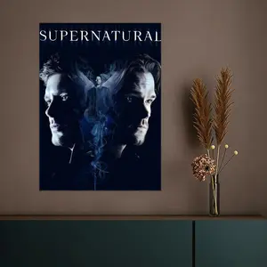 Fashion SSSupernaturalable Poster HD Heavy-Duty Self-Stick Waterproof Wall Decor Tool-Free Install Durable & Reusable Conceals Wall Flaws Elevates Home Style Perfect for Living Room Bathroom & Kitchen Easy Apply & Remove