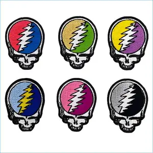 Grateful Dead - Steal Your Face Variety Patch Pack of 6