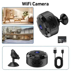 2026 New 3-Pack 32g Smart HD Camera, 1080P Indoor/Outdoor Security Camera, Motion Detection, Remote App Access, Portable Wide-Angle Lens for Baby, Pet, Nanny Monitoring