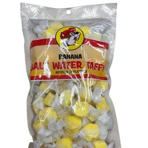 Buc-ee’s Assorted Sour Salt Water Taffy 12 oz - Snack with Individual Wrapped Gourmet Flavors, Chewy Texture, and Tangy Flavor - Sweet, Candy