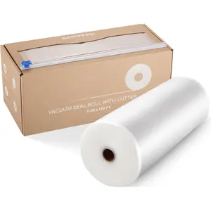 PLL 11" x 150' Vacuum Sealer Bags Roll for  with  Dispenser, Commercial Grade Vacuum Seal Bags, , Customized Size  Bags for Storage, Meal Prep and Sous Vide