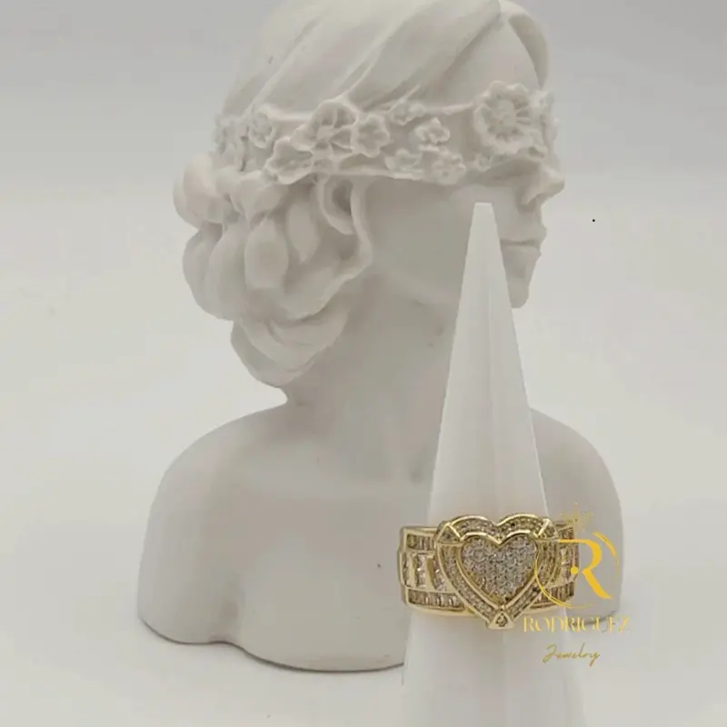 Rodriguezjewelry  # 3029 Heart  ring