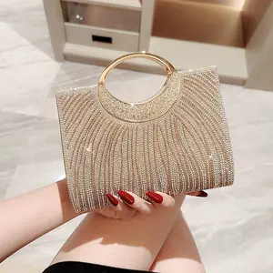 Womens Evening Bag Sparkly Purse Wedding Party Purses Glitter Rhinestone Cocktail Prom Handbags Wedding season Fashionable
