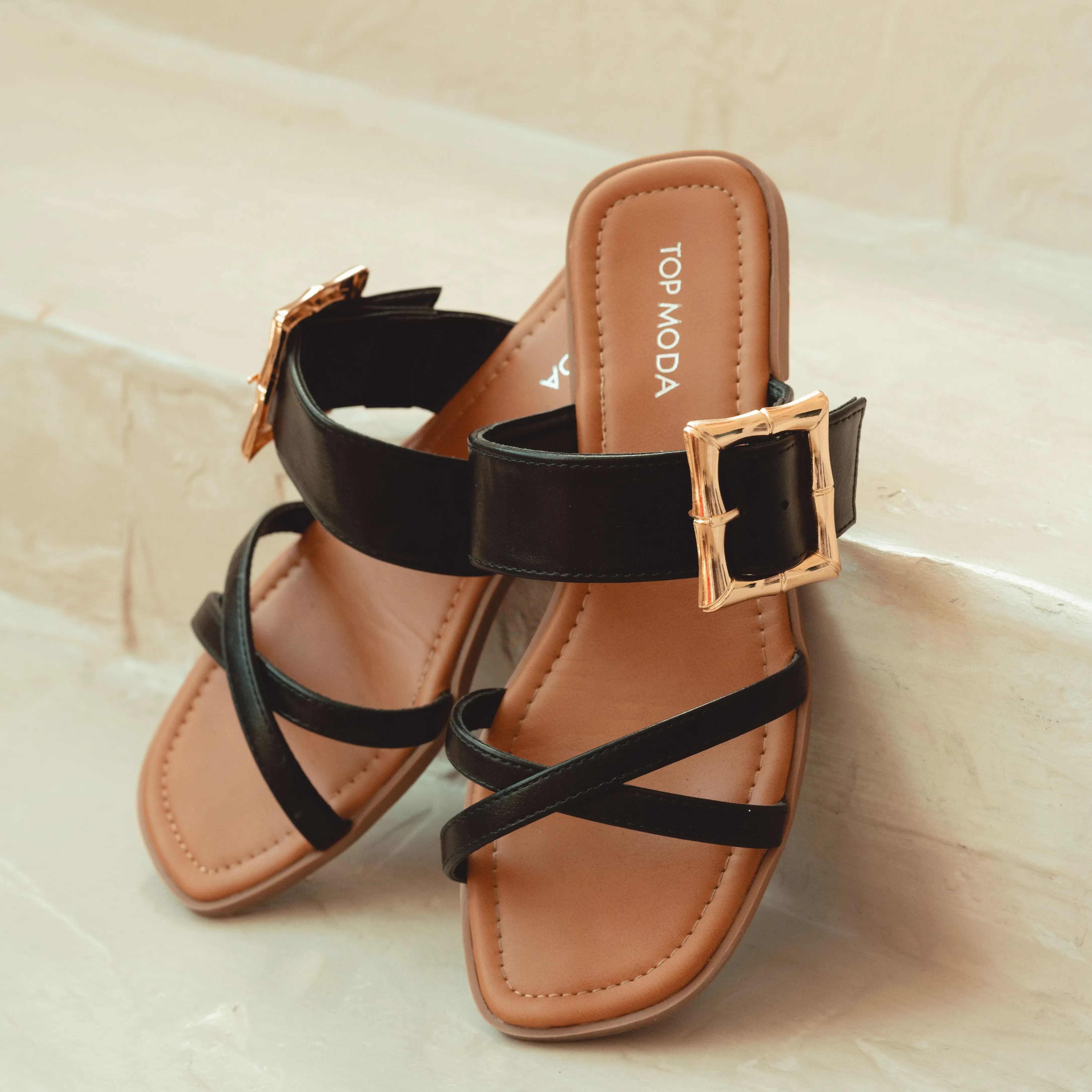 Adina Black Sandals Adina Black Sandals