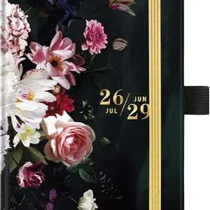 2026-2029 Pocket Planner/Calendar - JUL. 2026 - JUN. 2029, 3.8" x 6.4", 3 Year Monthly Pocket Planner/Calendar, Monthly Calendar with 61 Note Pages, Pen Holder, Elastic Closure, Bookmark