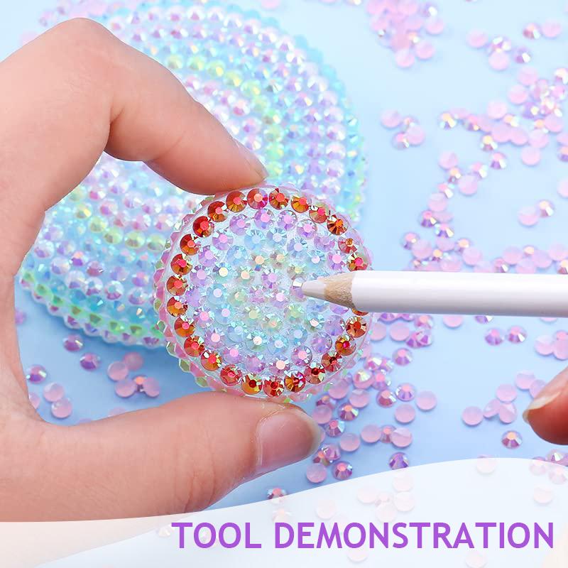 DIY Rhinestone Bedazzling Kit 30,000Pcs – Flatback Resin Gems with Tweezers, Pick up Pen and Complete Tools for Nail Art, Apparel, Shoes & Craft Projects, Rainbow Crystal Set for Teens, Adults & Craft Enthusiasts DIY Rhinestone Bedazzling Kit 30,000Pcs – Flatback Resin Gems with Tweezers, Pick up Pen and Complete Tools for Nail Art, Apparel, Shoes & Craft Projects, Rainbow Crystal Set for Teens, Adults & Craft Enthusiasts