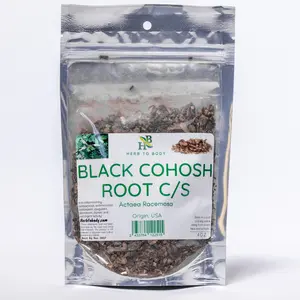 Herb To Body Black Cohosh Root C/S | Actaea Racemosa | Wildcrafted | 4oz