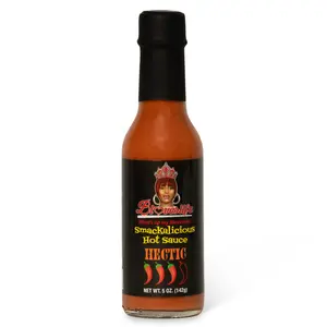 Blove's Smackalicious Hot Sauce, (Hectic) Ghost Pepper Vinegar Flavored Sauce
