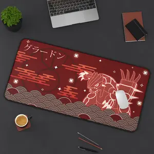 Groudon Pkm - MousePad, Desk Mat, XXL Extended Mousepad, Giant Mouse Pad, Large Gamer Pad, Gift for PKM and Anime Fans, TCG Playmat