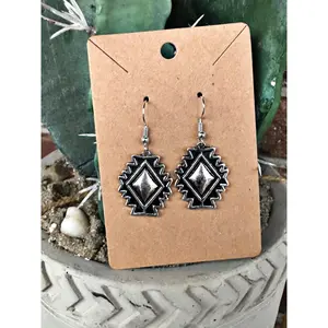 Aztec Dangle Earrings