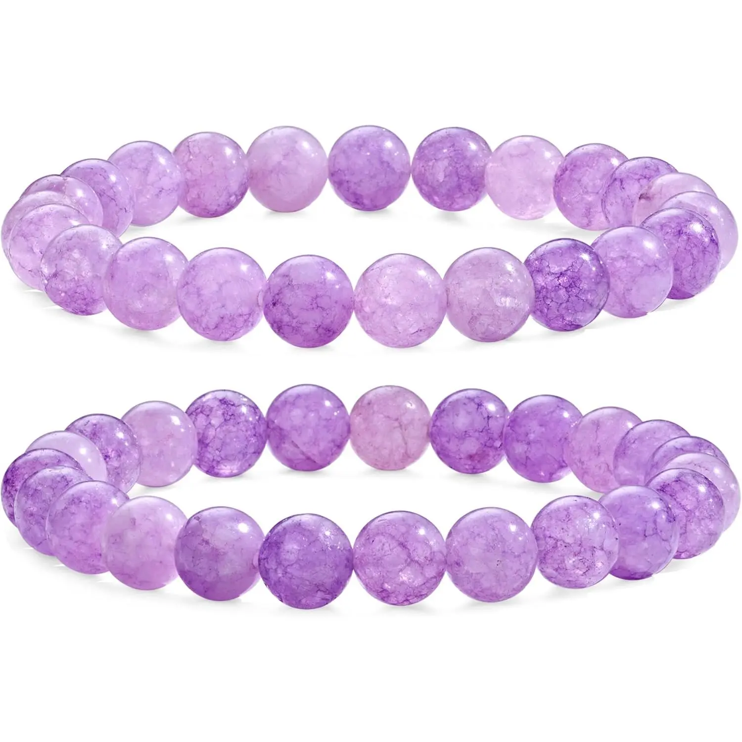 8mm Purple Jade (Harmony & Wisdom)