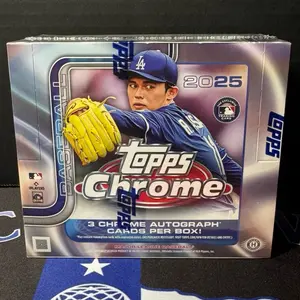 2025 Topps Chrome Baseball Jumbo Hobby Box
