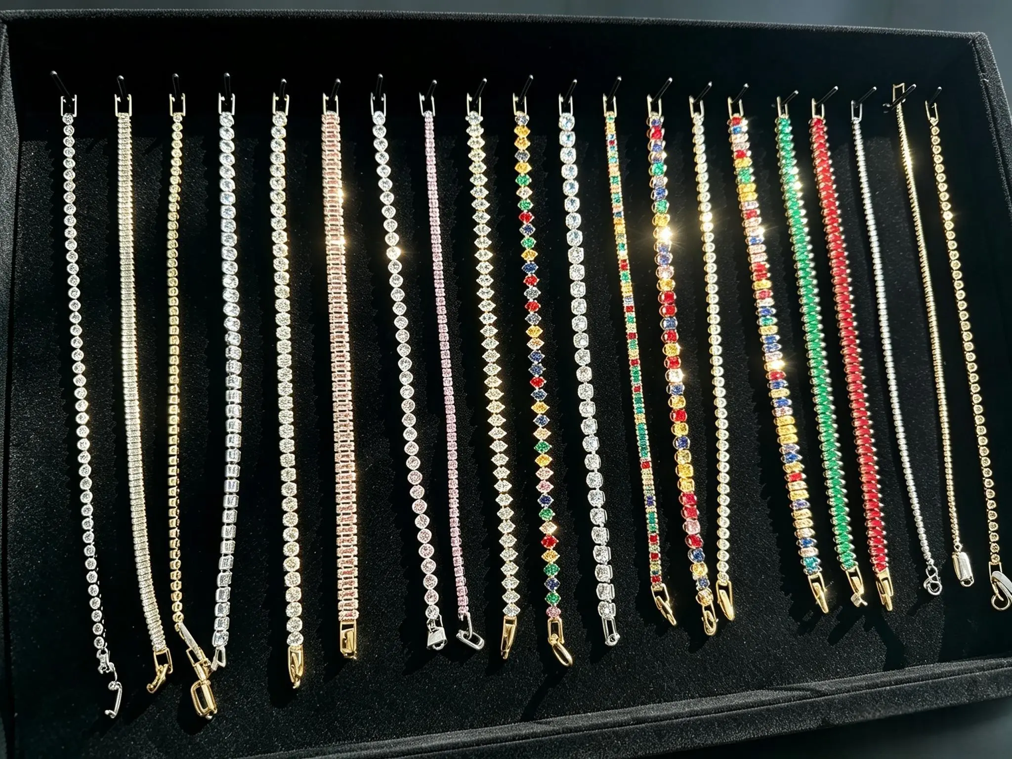 【Minora.Co】10USD Cubic Zirconia Bracelet Adjustable Fashion Ornament
