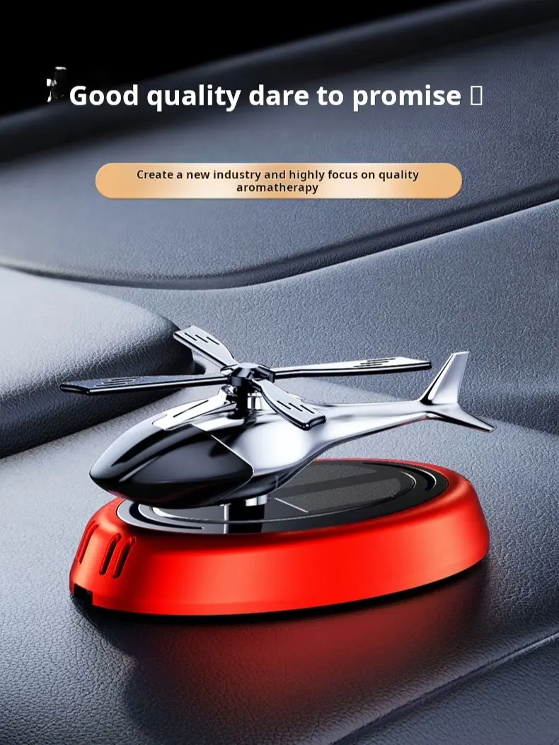 Solar-Powered Car Fragrance Diffuser — Sunlight-powered, no charging needed. Eco-friendly and energy-efficient, it naturally releases lasting fragrance to keep your car fresh, accompanying every journey with pleasant scent., Car Aromatherapy, Car Interior