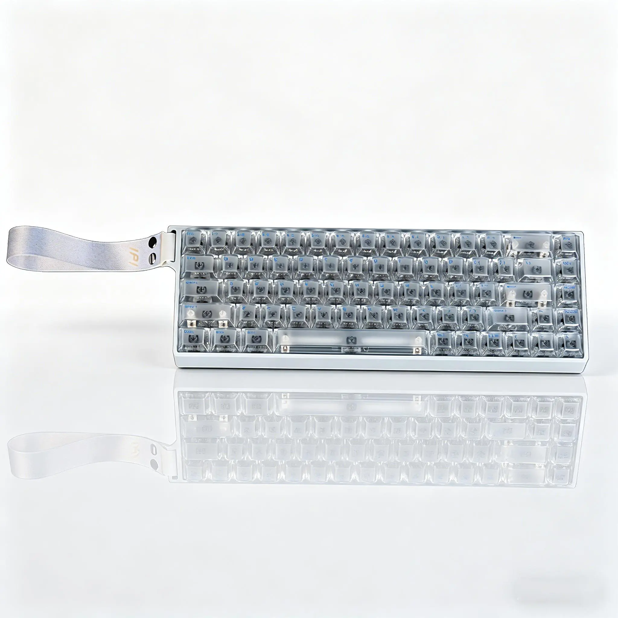 IPI Flash 68 HE Magnetic Gaming Keyboard, USB-C Connection, Hot Swappable, Custom Ergonomic, FPS-Optimized, Creamy PBT Side-Printed Keycaps, RGB Backlight, Aluminum Alloy, Cute Compact Small Design