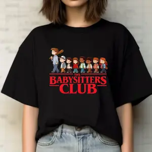 The Babysitters Club Steve Harrington T-Shirt – Stranger Things Inspired Graphic Tee