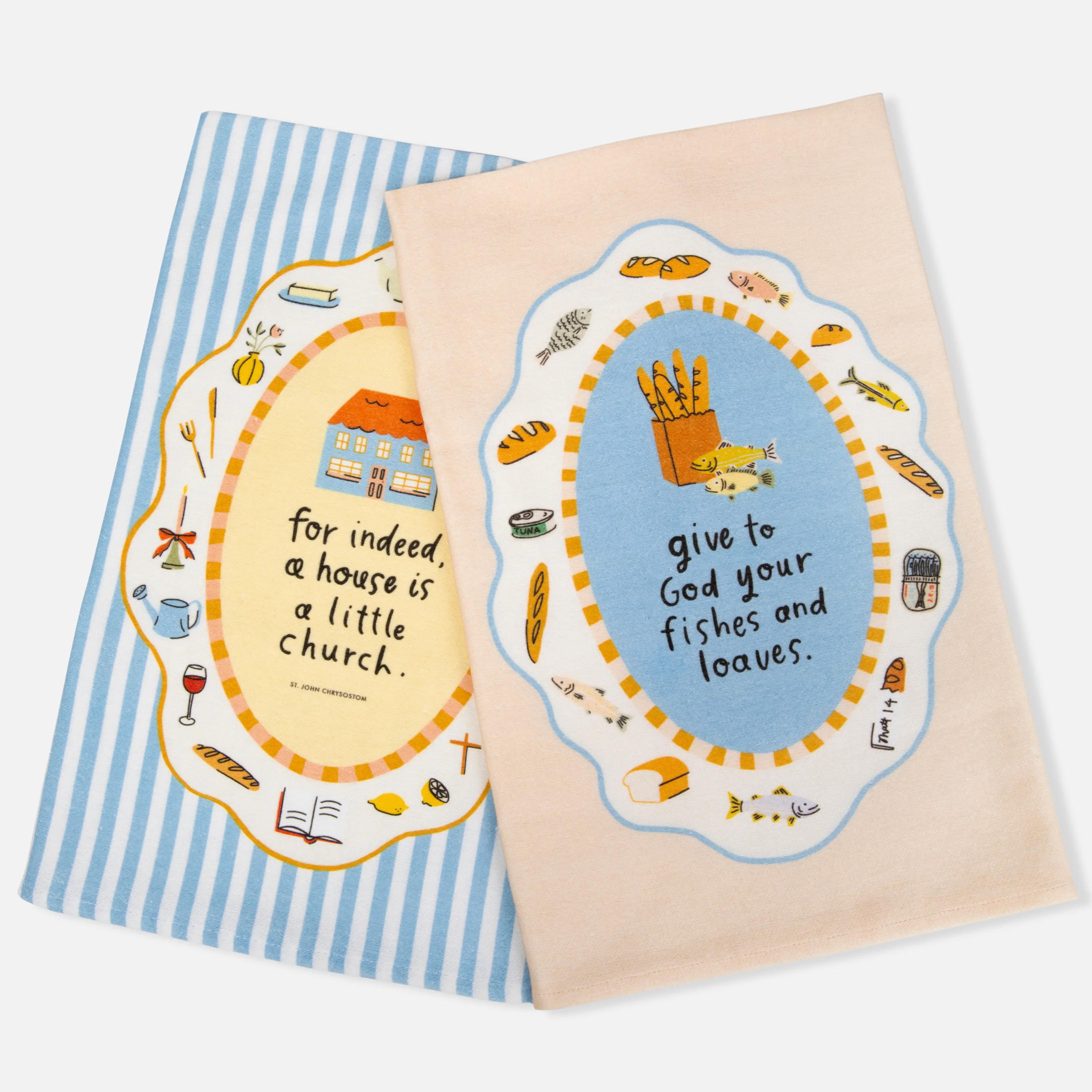 Tea Towel Pack of 2 Tea Towel Pack of 2
