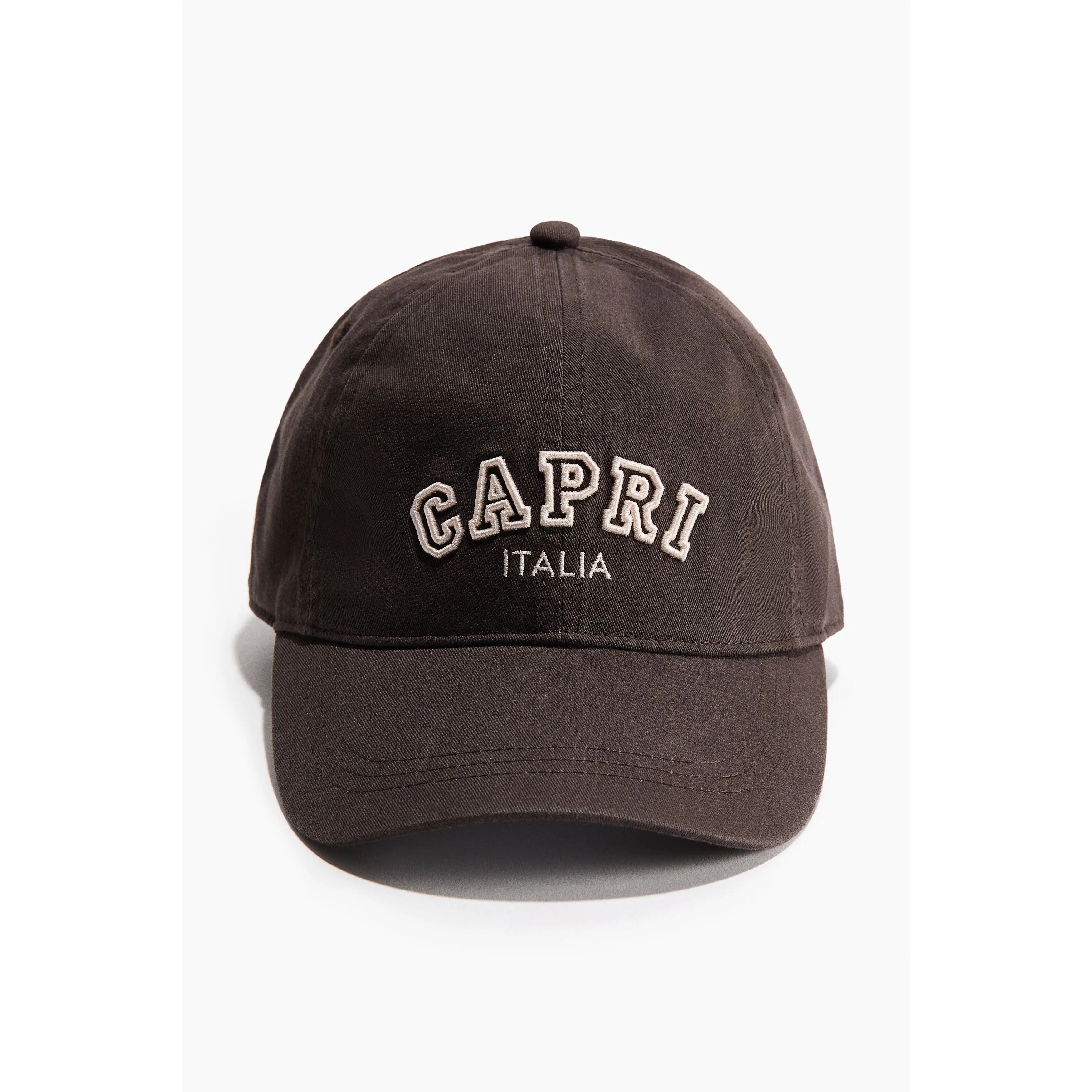 H&M Embroidered-motif twill cap